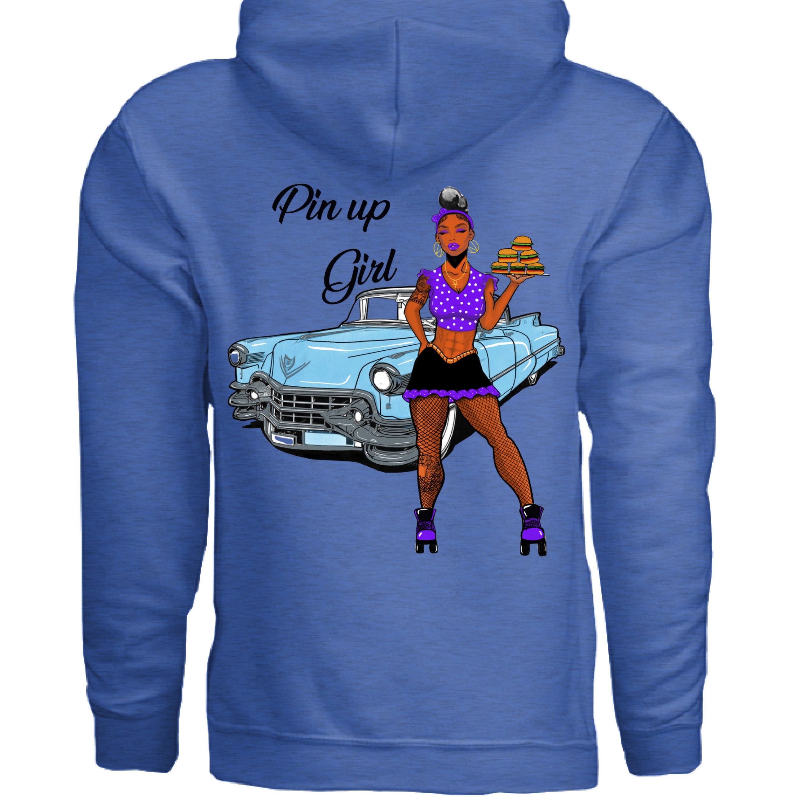 Heather Sport Royal - BACK